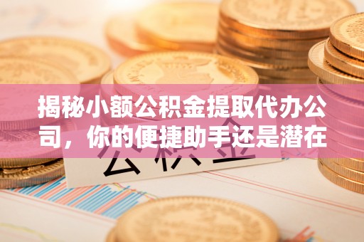 濠江揭秘小额公积金提取代办公司，你的便捷助手还是潜在风险？