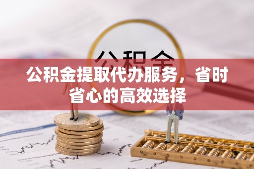 濠江公积金提取代办服务，省时省心的高效选择