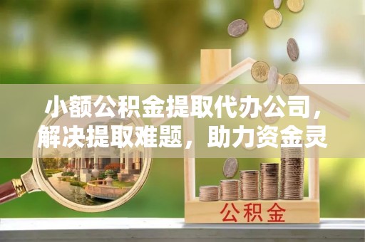 濠江小额公积金提取代办公司，解决提取难题，助力资金灵活使用