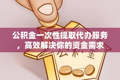 濠江公积金一次性提取代办服务，高效解决你的资金需求