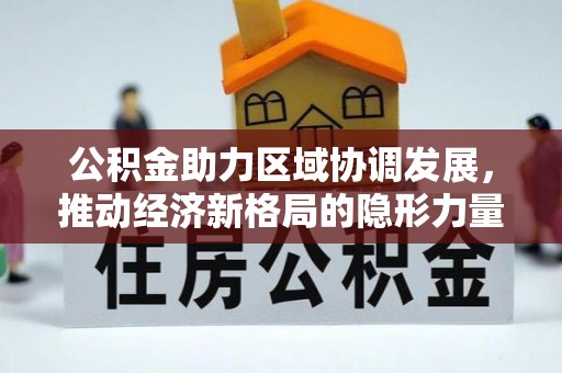 濠江公积金助力区域协调发展，推动经济新格局的隐形力量