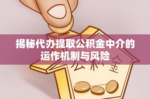 濠江揭秘代办提取公积金中介的运作机制与风险