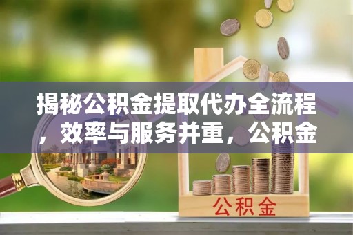 濠江揭秘公积金提取代办全流程，效率与服务并重，公积金提取代办要多久不再是难题