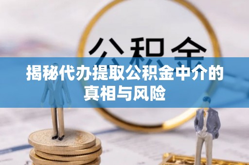 濠江揭秘代办提取公积金中介的真相与风险