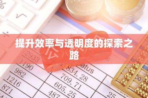 濠江提升效率与透明度的探索之路