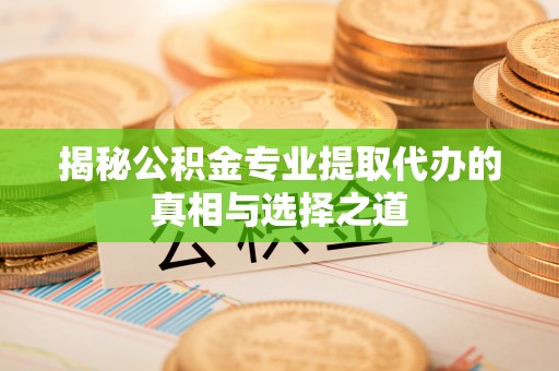 濠江揭秘公积金专业提取代办的真相与选择之道