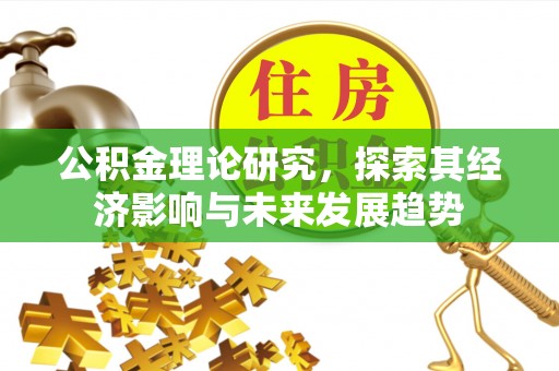 濠江公积金理论研究，探索其经济影响与未来发展趋势