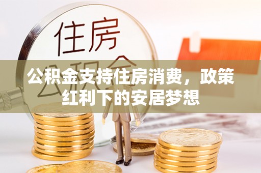 濠江公积金支持住房消费，政策红利下的安居梦想
