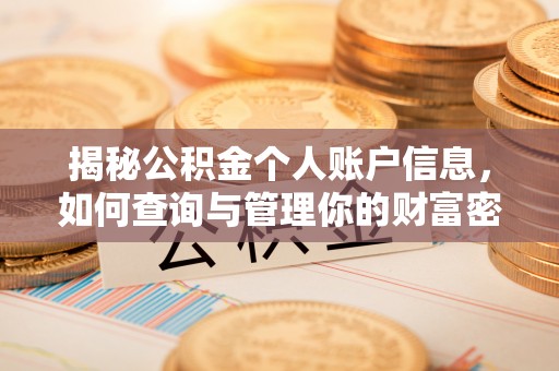 濠江揭秘公积金个人账户信息，如何查询与管理你的财富密码