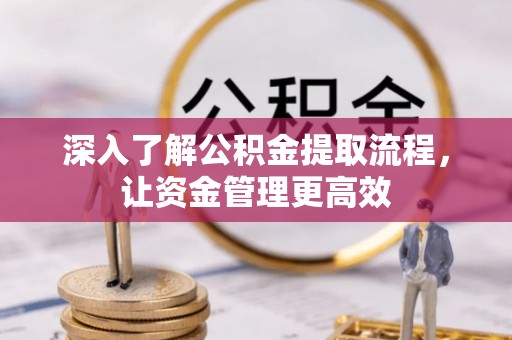 濠江深入了解公积金提取流程，让资金管理更高效