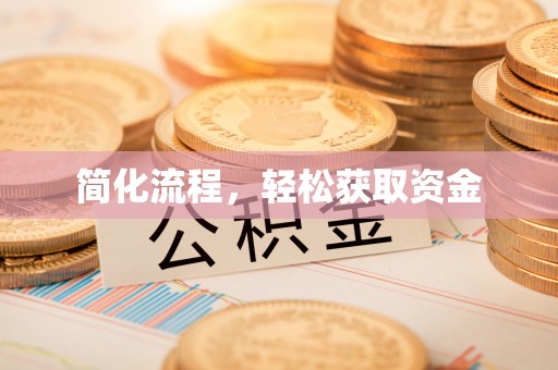濠江简化流程，轻松获取资金