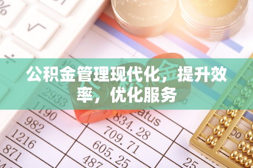 濠江公积金管理现代化，提升效率，优化服务