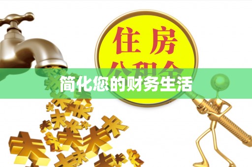 濠江简化您的财务生活