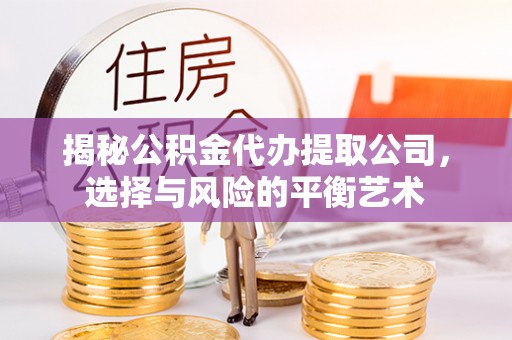 濠江揭秘公积金代办提取公司，选择与风险的平衡艺术